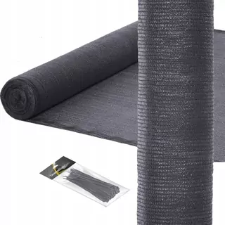 Tieňovacia sieť s 75% vláknom 80g/m² antracitová (grafitová) 1,5m x 25m